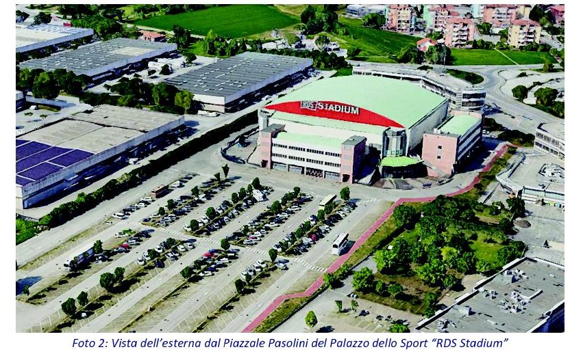 Rimini, approvato il progetto esecutivo per la riqualificazione dell’RDS Stadium in centro Federale Danza Sportiva
