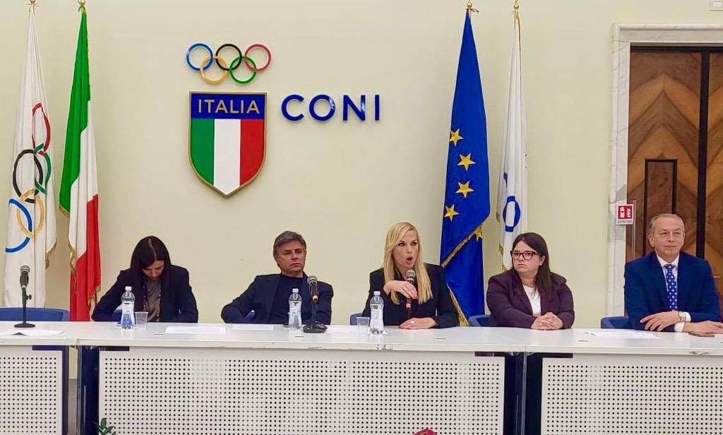 La Presidente Laura Lunetta relatrice al convegno “Sport e Pace” presso il salone d’onore del CONI