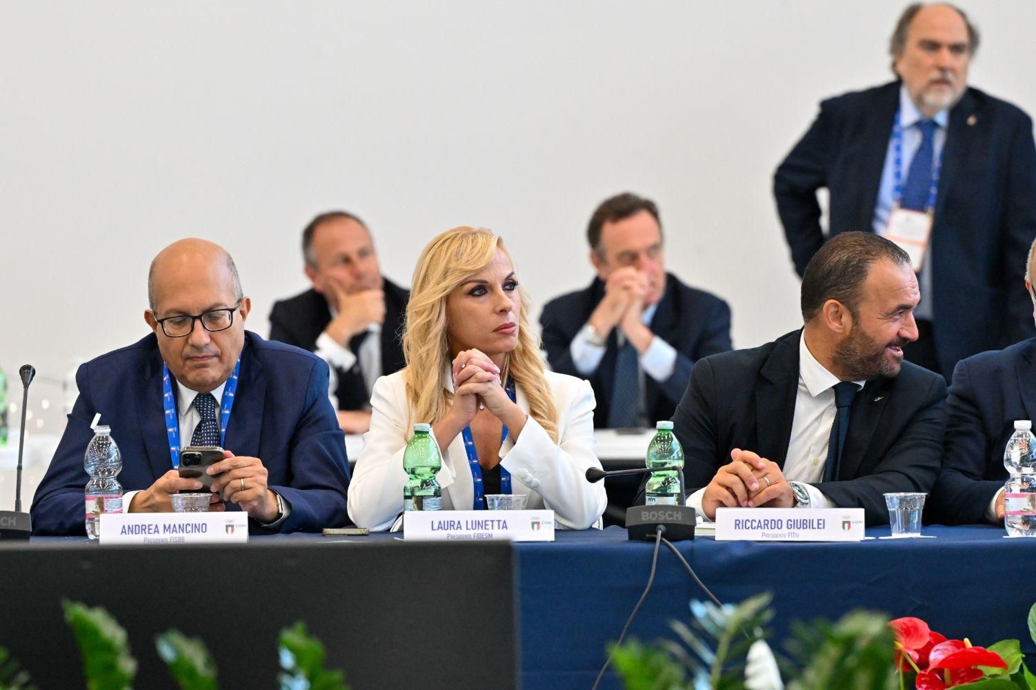 LA PRESIDENTE LAURA LUNETTA LA PIÙ VOTATA TRA I PRESIDENTI E DIRIGENTI PER LA GIUNTA CONI
