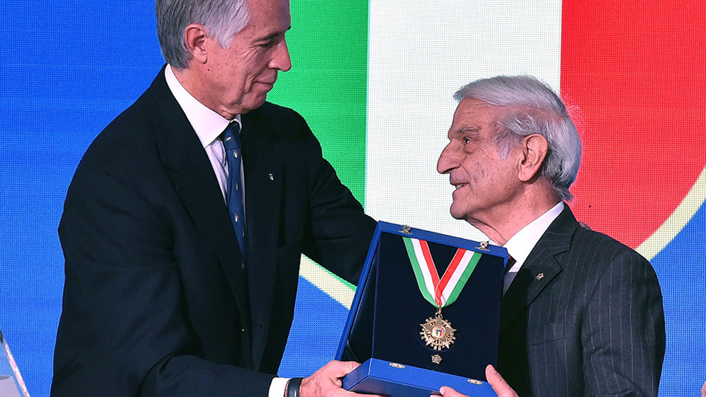 Minuto di silenzio in memoria di Riccardo Agabio, Vice Presidente vicario e reggente del CONI e storico presidente FGI