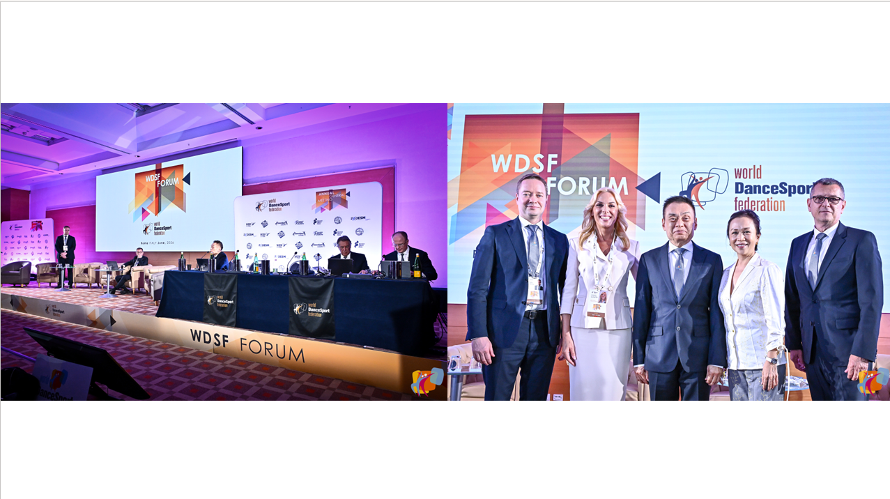 La danza sportiva mondiale si unisce per il futuro: anche l’Italia protagonista al WDSF Global Forum 2026