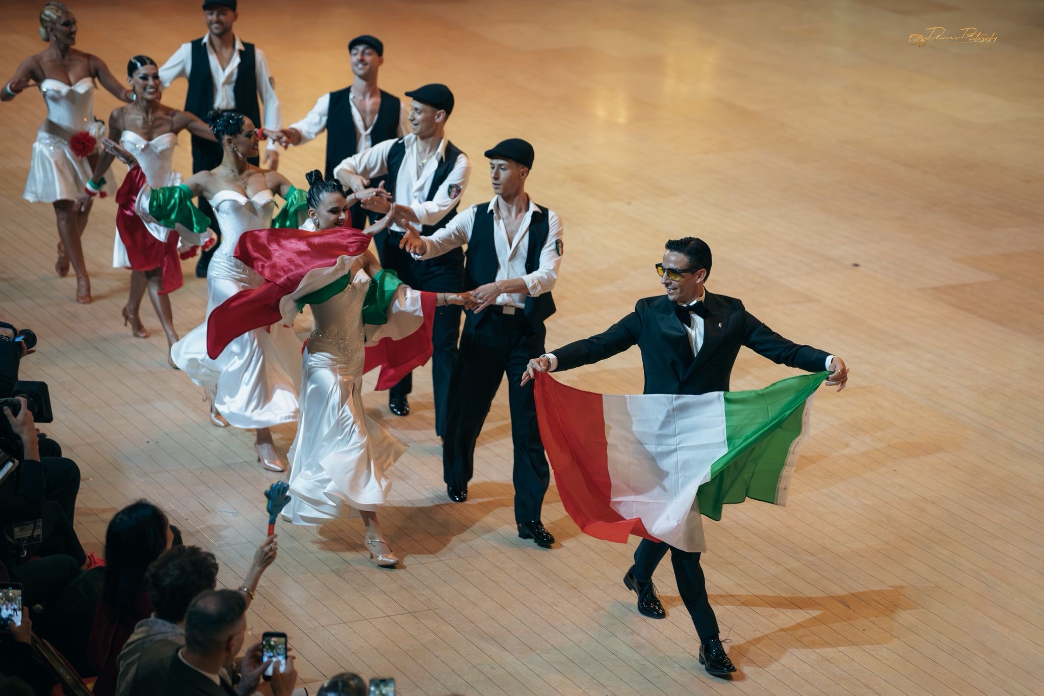 Blackpool, magico venerdì azzurro: una vittoria, due secondi posti e un terzo per l’Italia