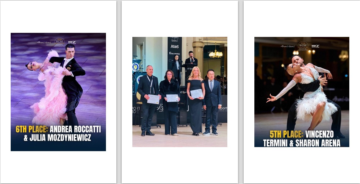 WDSF BLACKPOOL DANCE FESTIVAL, ITALIA PROTAGONISTA TRA GRANDSLAM STANDARD E SUPER GRAND PRIX LATIN PD