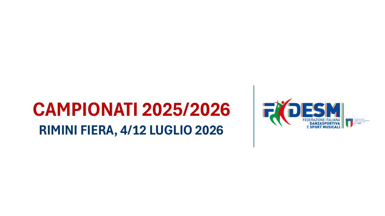 CAMPIONATI DI CATEGORIA 2026