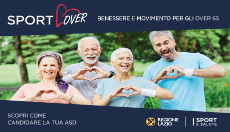 "Sport Lover", il progetto di Sport e Salute e Regione Lazio dedicato agli over 65