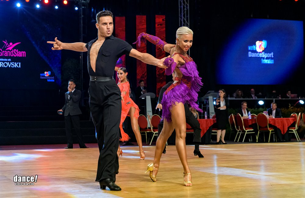 WDSF GrandSlam Latin 2019, Vito e Oona fra le otto coppie più forti del mondo