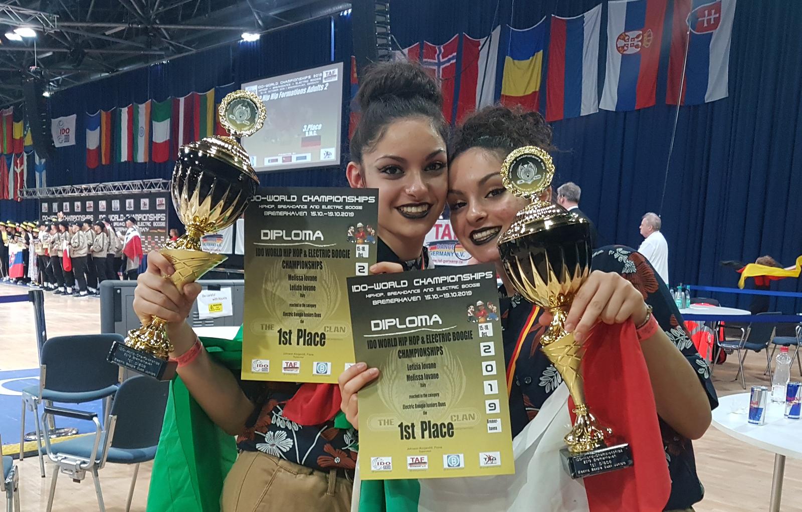 Italia campione del mondo nell’Electric Boogie Duos