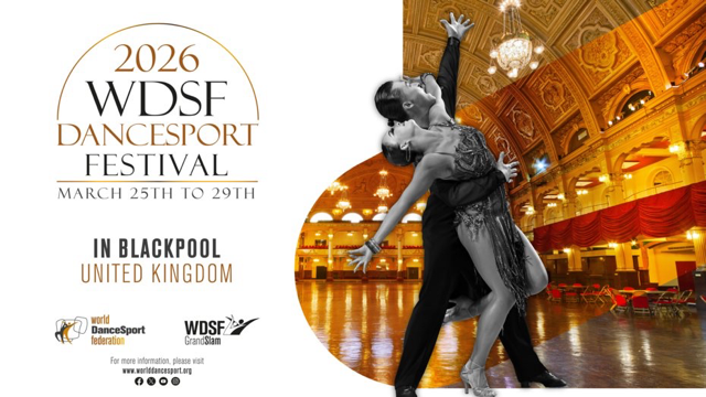 FIDESM invita al WDSF DanceSport Festival Blackpool 2026 