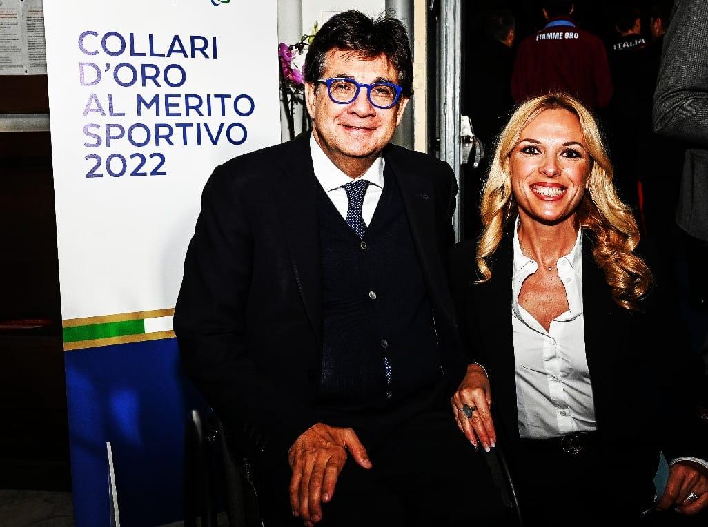 La Presidente Federale alla Cerimonia di Consegna dei Collari D’Oro 2022