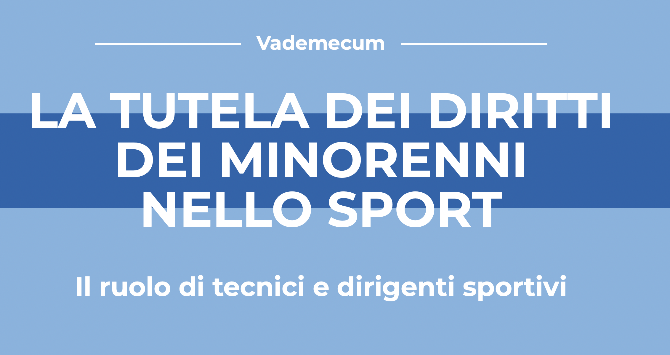 La tutela dei diritti dei minori nello Sport