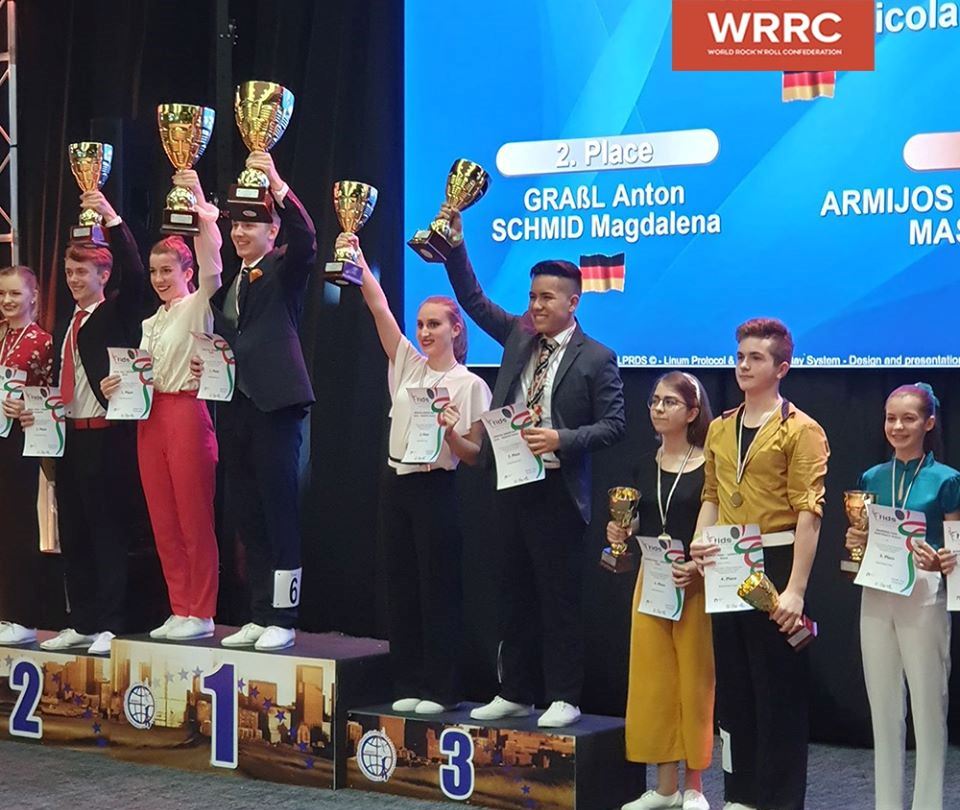 Un bronzo e tre finali alla Coppa del Mondo Boogie Woogie WRRC di Genova