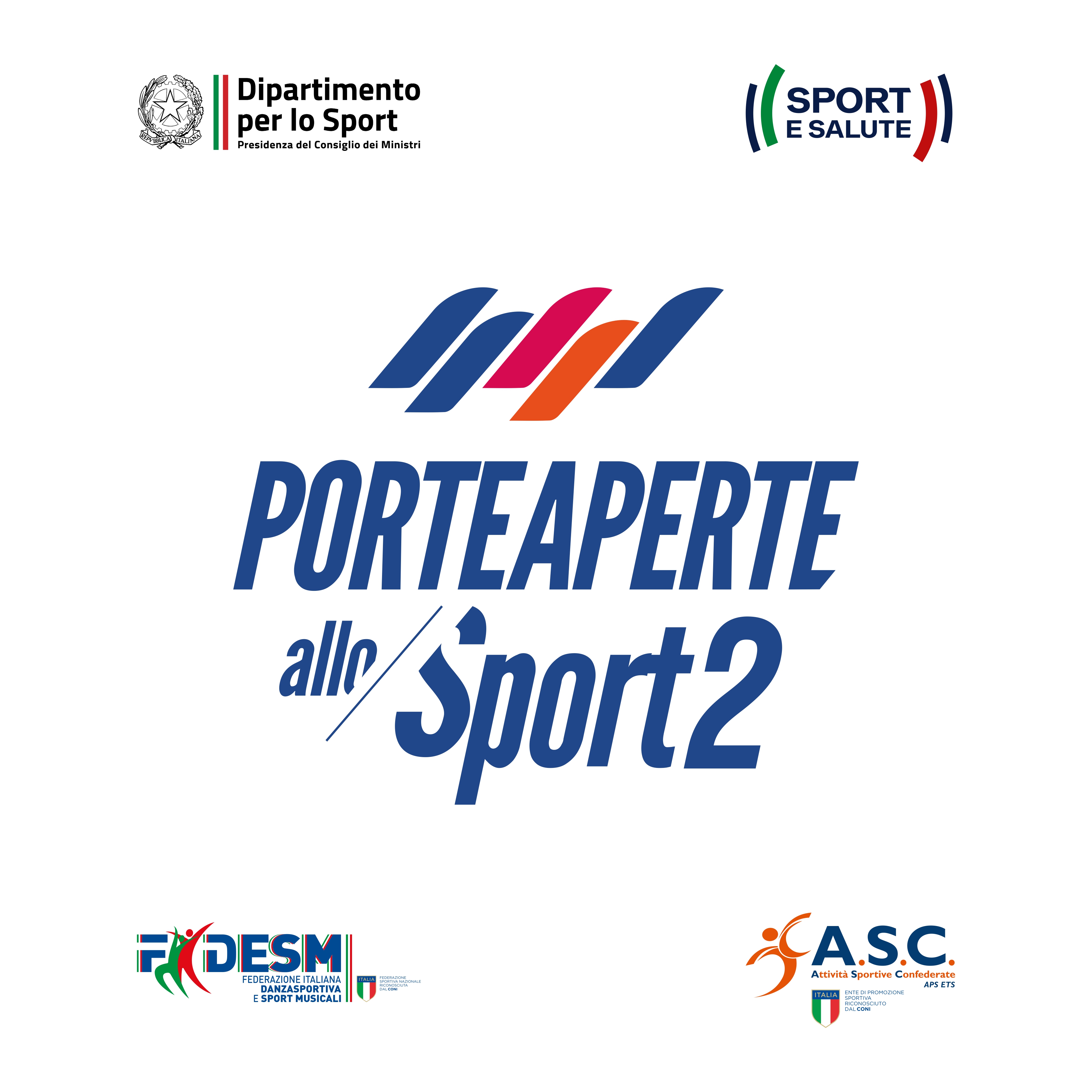 Boom di adesioni al progetto “Porte Aperte allo Sport 2”