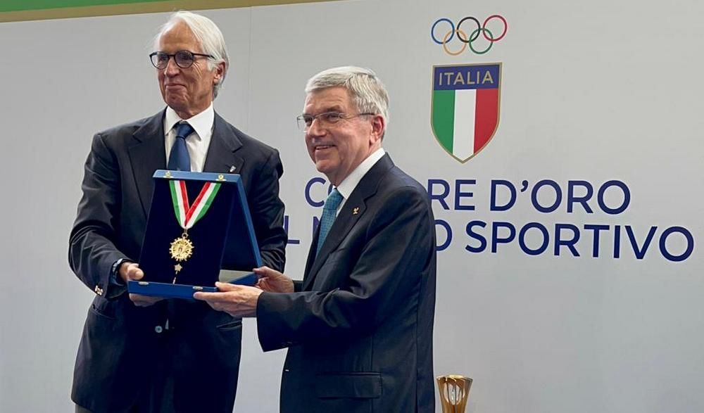 La Presidente FIDS alla Cerimonia del Collare d'Oro al Merito Sportivo