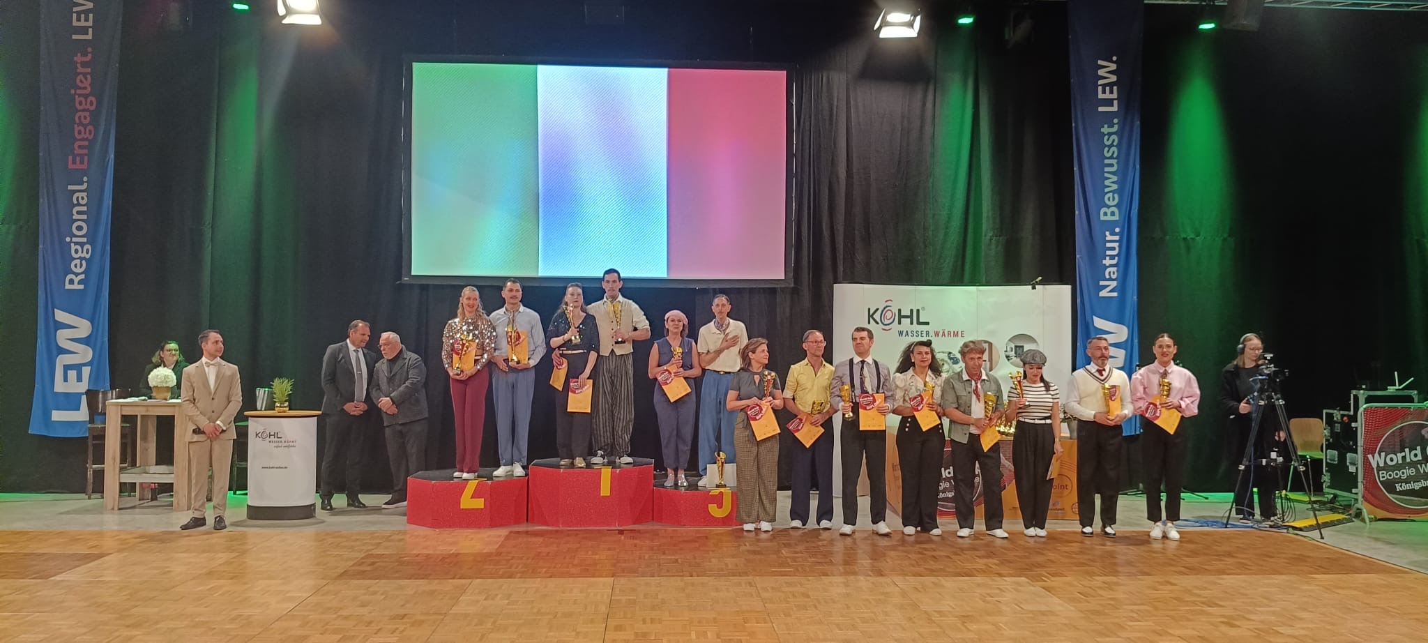 Il boogie woogie italiano trionfa in Coppa del Mondo