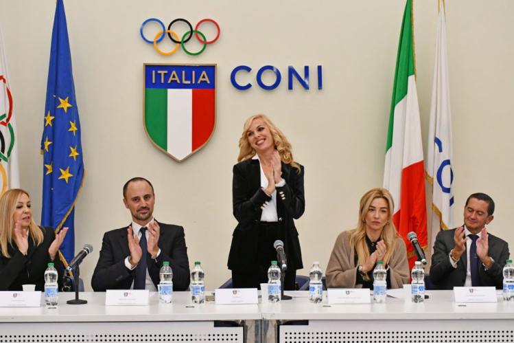 19/12/2023 - Cerimonia dei Campioni - Salone d'Onore del CONI