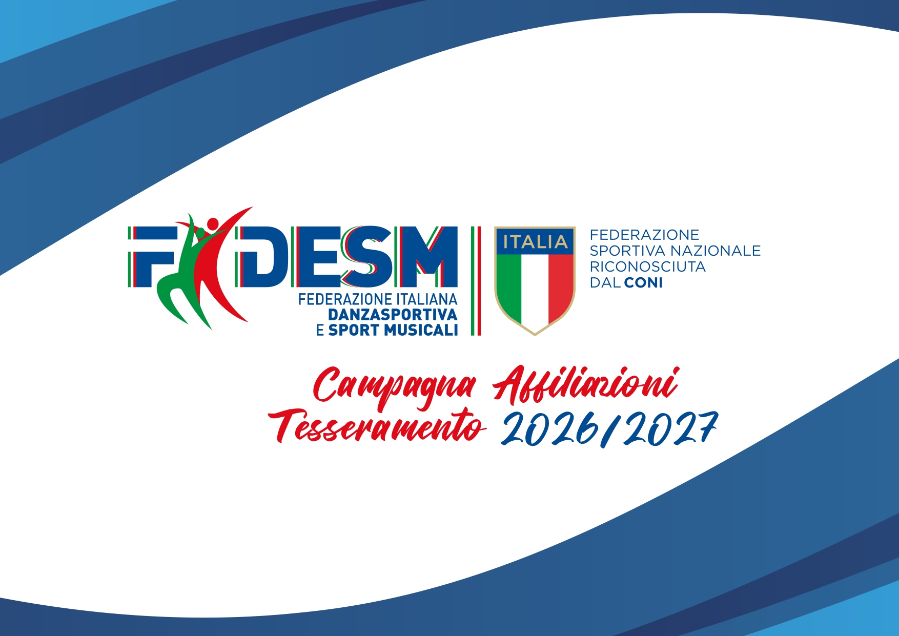 Apertura nuova stagione sportiva 2026-2027