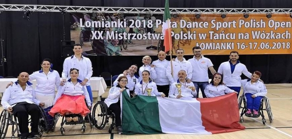 Para Dance Open in Polonia gli Azzurri brillano