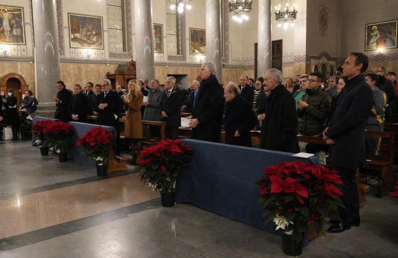 La Federazione Italiana Danza Sportiva alla Santa Messa degli Sportivi